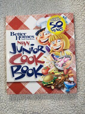 Better Homes and Gardens New Junior Cook Book Kids Spiral Cookbook 7th Ed 2004
